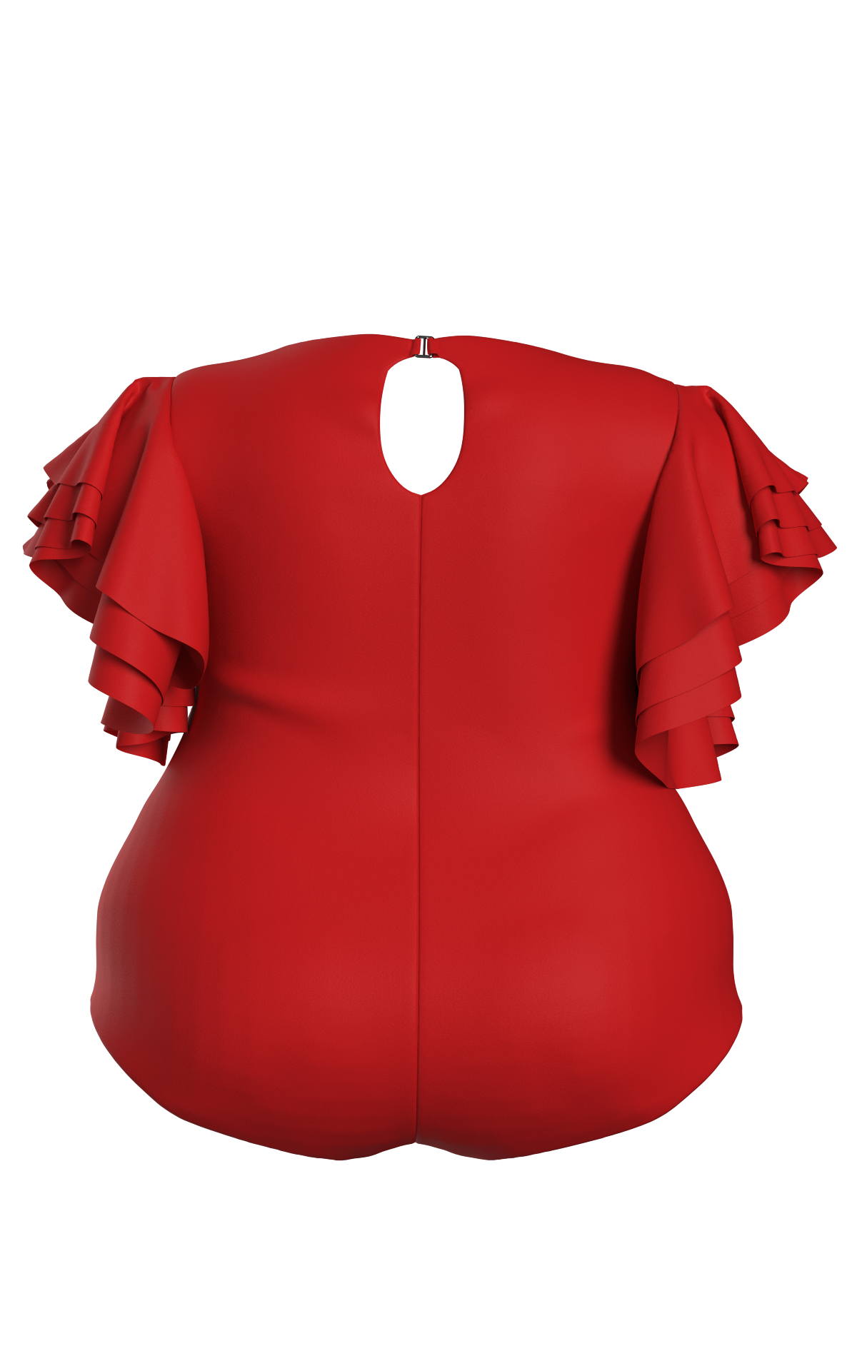 Devon One-Piece Ruffle Sleeve