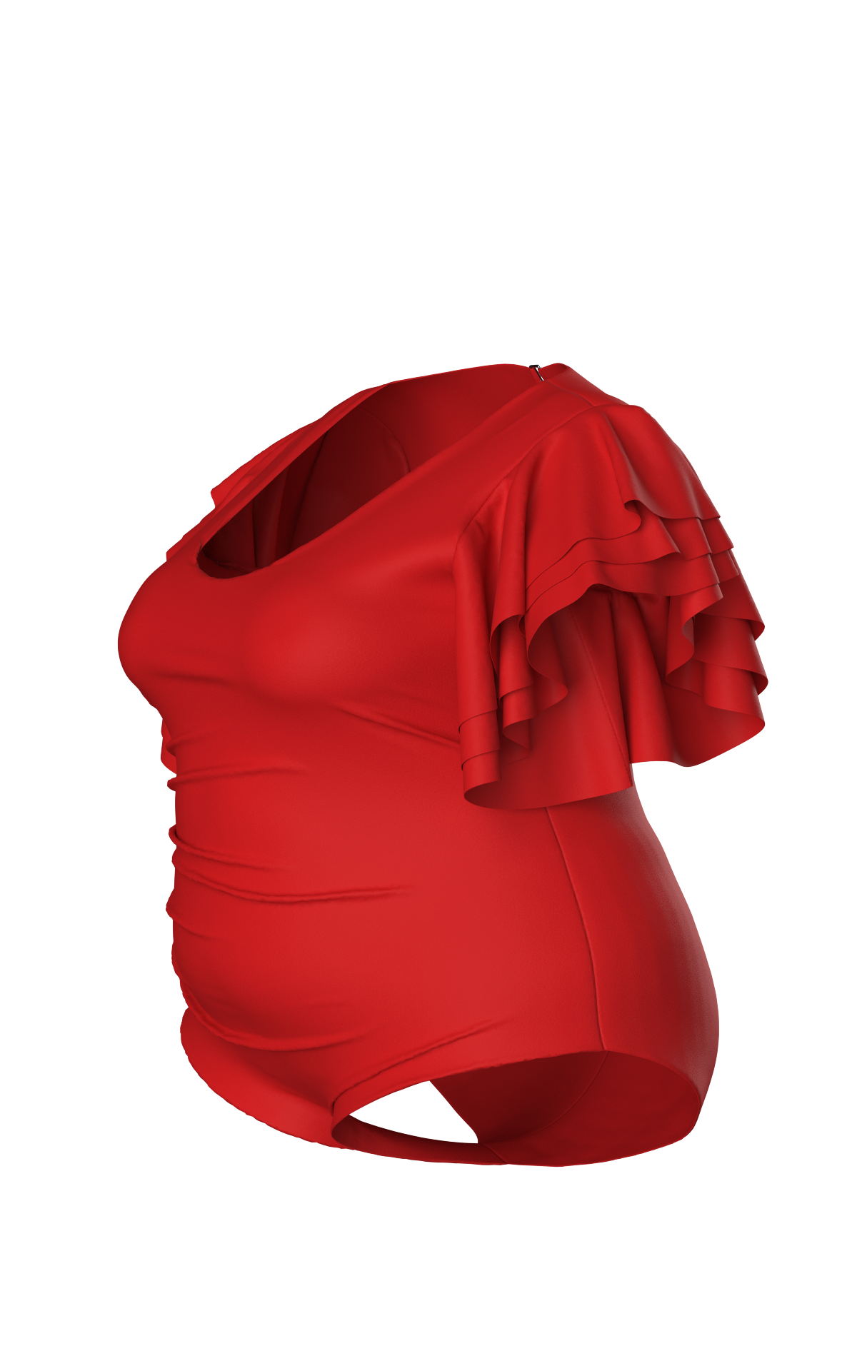 Devon One-Piece Ruffle Sleeve