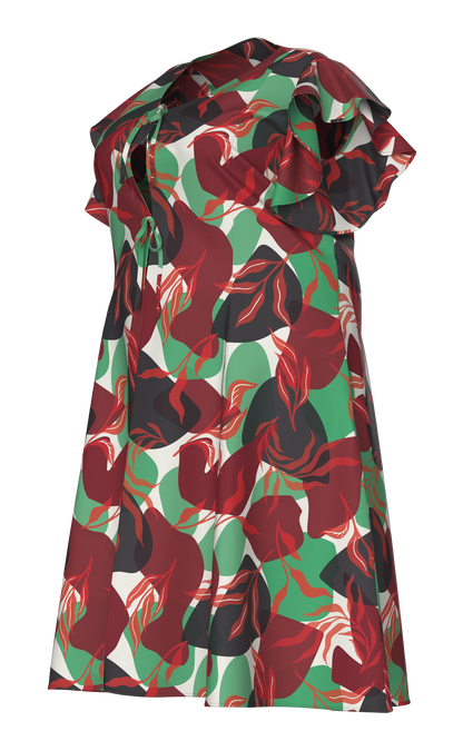 Maeve Ruffle Sleeve Cover Up