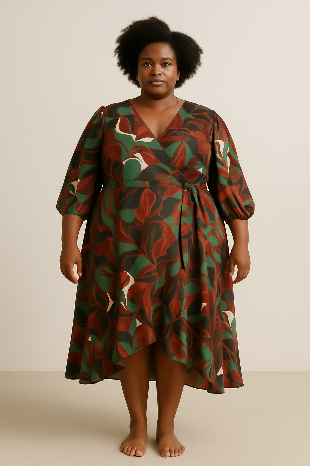 Betsy Ruffled Edge Wrap Cover Up