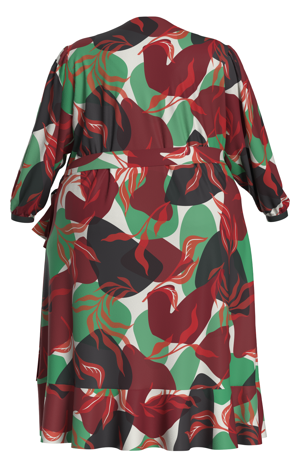 Betsy Ruffled Edge Wrap Cover Up
