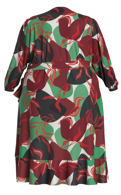 Betsy Ruffled Edge Wrap Cover Up