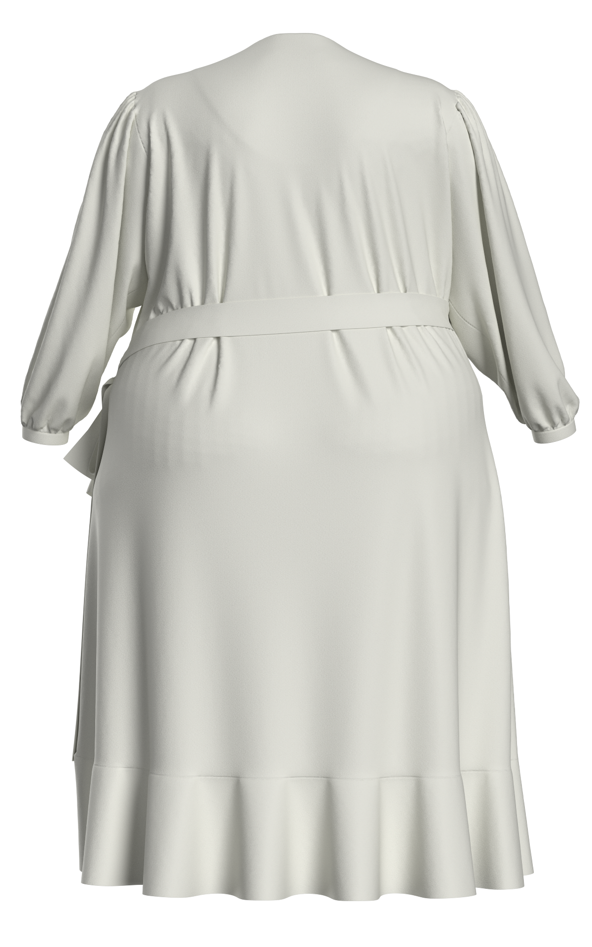 Betsy Ruffled Edge Wrap Cover Up