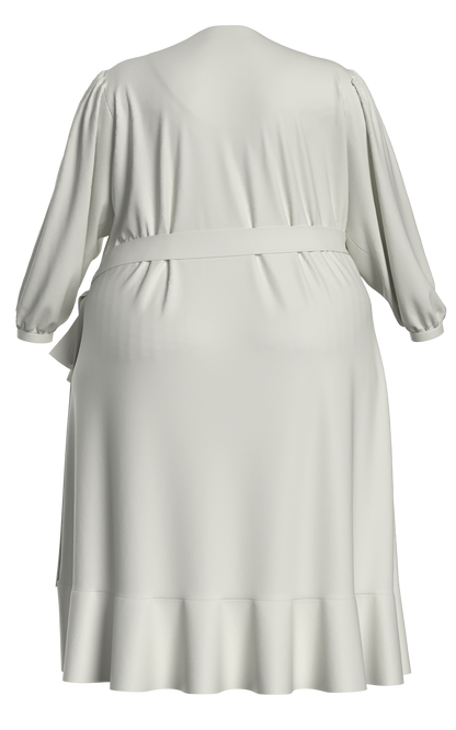 Betsy Ruffled Edge Wrap Cover Up