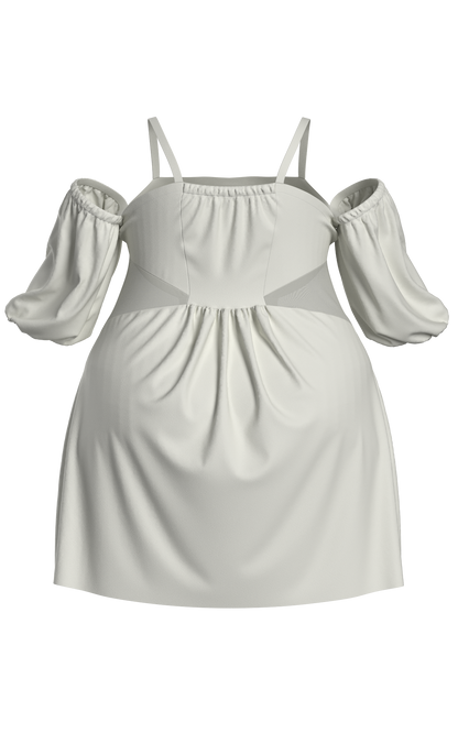 Vivienne Resort Off-Shoulder Cover Up