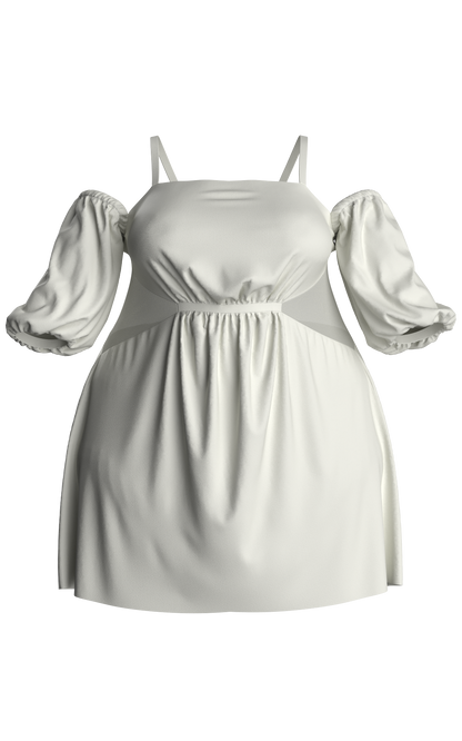 Vivienne Resort Off-Shoulder Cover Up