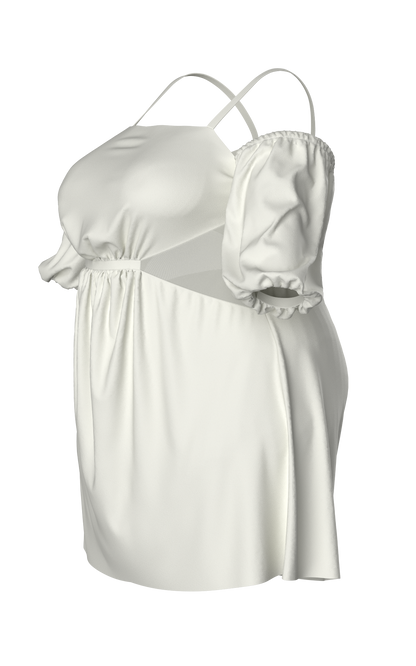 Vivienne Resort Off-Shoulder Cover Up