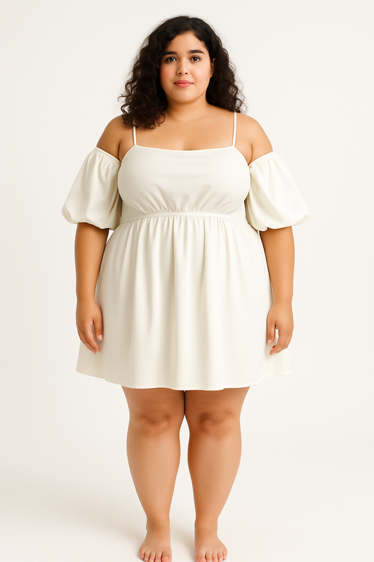 Vivienne Resort Off-Shoulder Cover Up