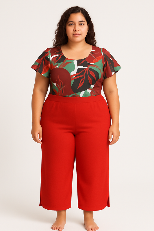 Deirdre Side Slit Pant